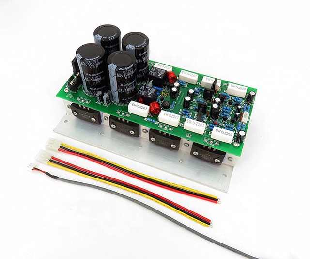 400W 2.0 Dual Channel HiFi Audio 3858 1494 Tube Rear High Power Amplifier Board original Sanken sound amplifier board audio