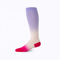Chaussettes de compression du genou Comrad de marque personnalisée pour femmes améliorant le confort des jambes