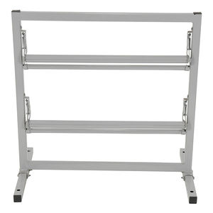 JH-Mech Gris Papier Rouleaux Présentoir Heavy Duty 24 "Double Rouleau Horizontal École Acier Rouleau Papier Rack Cutter Distributeur - Product Image 2