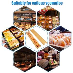 Bolsa de Papel Kraft para Panadería, Impresa Personalizada, Resistente a la Grasa y al Aceite, para Donas, Baguettes Francesas y Tostadas, con Ventana Transparente - Product Image 5