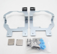 Autres accessoires d'éclairage automobile : Cadre d'adaptation pour projecteur LED pour Mazda Axela 2020, support de montage pour projecteur LED