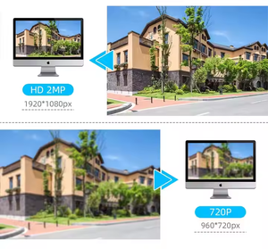 10X Zoom 4MM-8MM Ai Eseecloud 3MP 4CH Smart WiFi Kit de caméra de sécurité à double objectif Audio bidirectionnel Vision nocturne HDD - Product Image 6