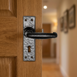 Manijas de puerta interiores de hierro de alta resistencia, diseño moderno, herrajes para puertas, para el hogar, hotel, oficina, disponibles para la venta. - Product Image 6