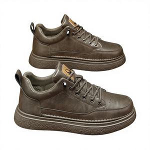 Mens British Style Mesh Upper Oxfords Lace-Up <b>Round</b> <b>Toe</b> Formal Office <b>Shoes</b> Breathable Lightweight Anti-Slip Waterproof - Product Image 1