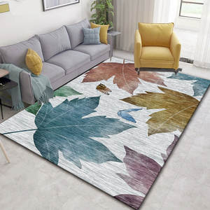 <span class=keywords><strong>Tapis</strong></span> de haute qualité à motif floral pour salon, meubles, polyester pour adultes, rectangle, fabriqué à la machine, décoration intérieure - Product Image 5