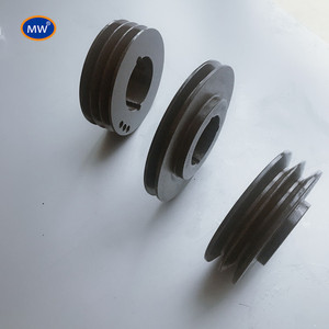 Pulegge a V MW di Alta Qualità, Serie HT250 da V1 a V6, con Scanalature, in <span class=keywords><strong>Nylon</strong></span>, Annerite, con Bulloni di Equilibrio Statico, Adattatori per Mozzi - Product Image 5