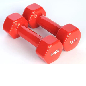 Haltères en néoprène non toxique de 1-20LB de couleur vive pour les exercices de renforcement des bras - Product Image 2