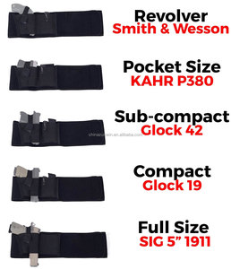 Koşu yürüyüş için gizli taşıma için atletik Flex FIT göbek bandı kılıfı - Product Image 3