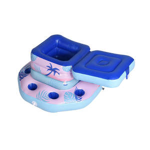 Tùy Chỉnh Bãi Biển Float Đảng PVC Inflatable Float Mát Hồ Bơi Bơm Hơi Xô Đá Cho Inflatable Bia Salad Thanh Khay - Product Image 3