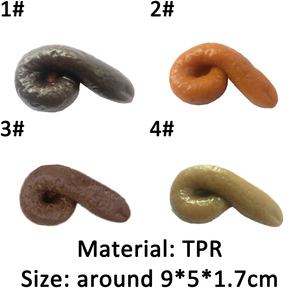 Juguete de caca para mascotas en 4 colores, Halloween de decoración de juguete, accesorios de broma, juguetes de broma, caca realista, caca falsa, mierda clásica para trucos - Product Image 2