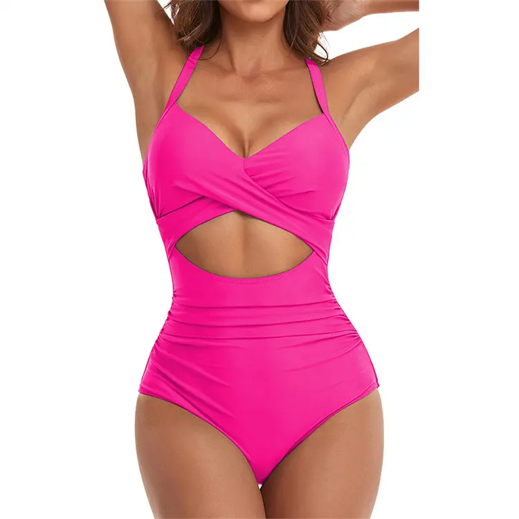 Hot Selling Wholesale Monokini Bodysuit Plus Size Swimwear Beachwear Bathing Suit Women One Piece Swimsuit 2023 Bikini Swimwear