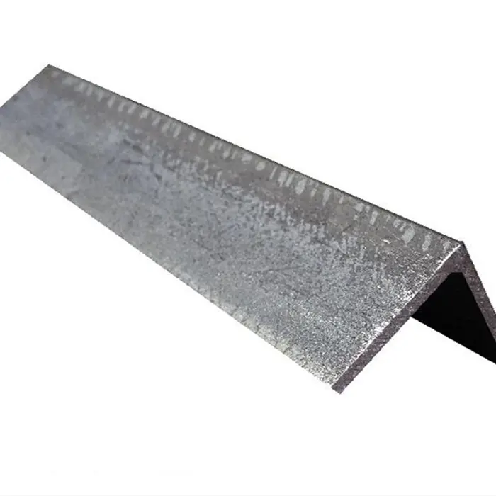 Ángulo de acero ASTM A36 a53 Q235 Q345 carbono igual ángulo de acero hierro galvanizado/forma de L igual acero en forma de barra de hierro en ángulo