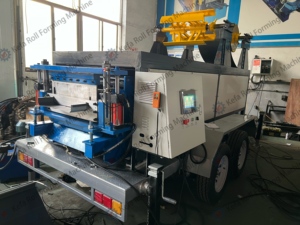 Máquina Portátil de Perfilado de Rodillos Kr24 Ligera y de Alta Velocidad - 8-15 m/min <span class=keywords><strong>para</strong></span> PPGI Galvalume de 0.3-0.8 mm, Garantía de 5 Años - Product Image 3