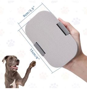 Stress-Free File Board, <b>Pad</b> With Elastic Handle for Easy Grooming, Dog Nail Sandpaper <b>Scratch</b> Board - Product Image 4