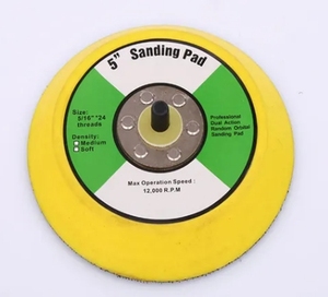 PEX 75mm plastik köpük destek pedleri plaka ped hava pnömatik cırt cırt zımpara destek pedi - Product Image 2