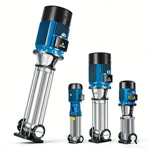 CNP Multi Stage Centrifugal <b>Pump</b> 50 Mm Outlet Stainless Steel <b>Electric</b> Motor <b>Water</b> <b>Pump</b> - Product Image 4