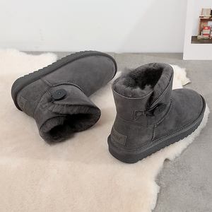 <span class=keywords><strong>Botas</strong></span> de Mujer Estilo <span class=keywords><strong>UGG</strong></span> de Piel de Oveja de Alta Calidad OEM ODM, <span class=keywords><strong>Botas</strong></span> Uggs Alemanas con Borde de Piel, Transpirables <span class=keywords><strong>para</strong></span> Invierno - Product Image 6