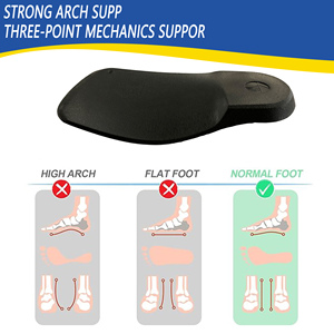 <span class=keywords><strong>Vktry</strong></span> VK fibra de carbono Arch Support plantillas ortopédicas Eva Poron plantilla - Product Image 5