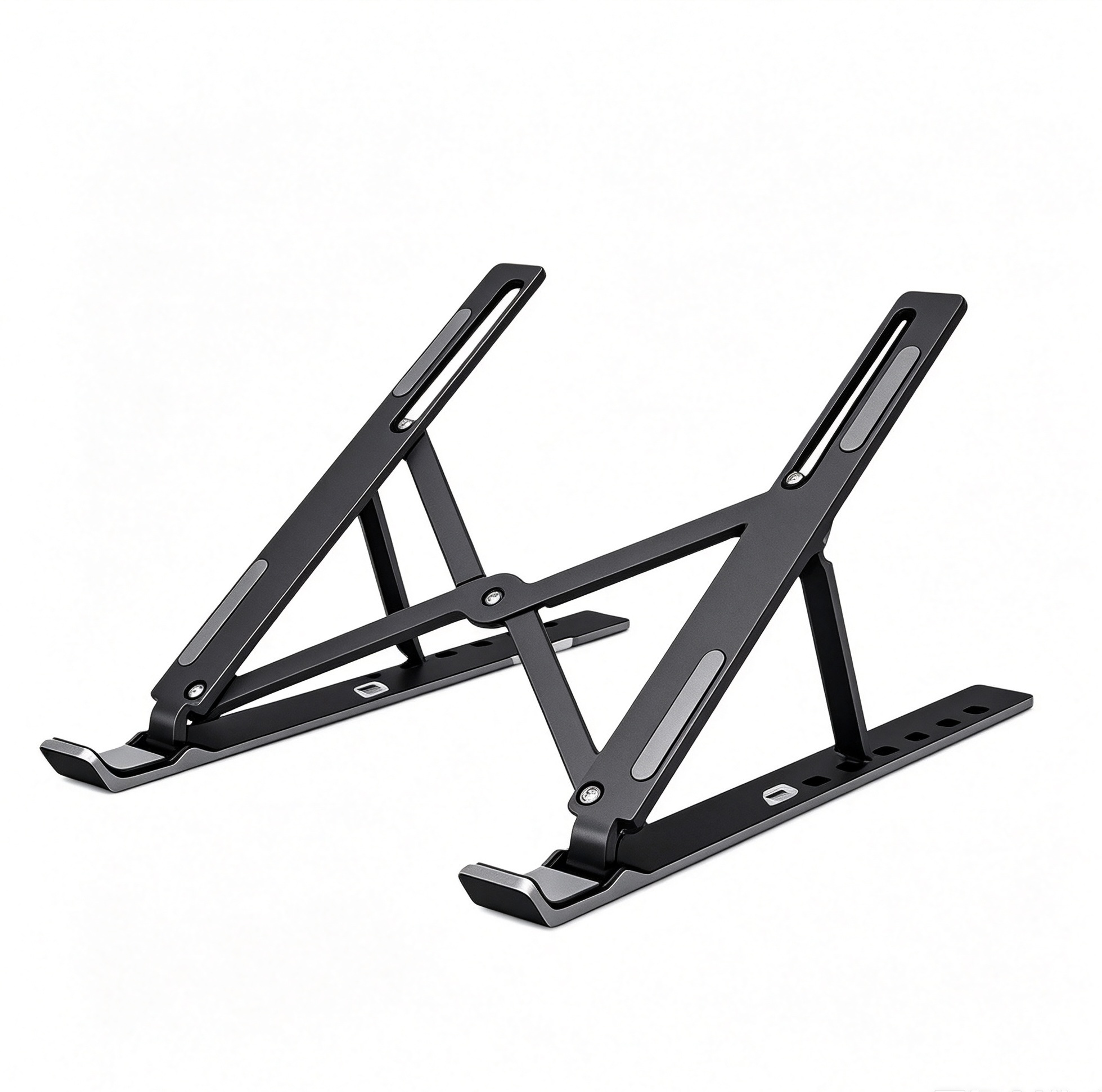 <strong>2026</strong> Upgraded ABS Laptop Cooling Stand N3, Height Adjustable, Portable Vertical Notebook Desk Riser