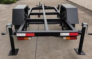 Load 2500kg 2 Wheel Trailerwith Parking and Jack for SUV Truck Car <b>Tractor</b> - Product Image 5