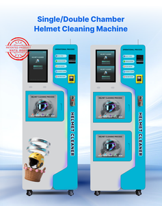 Thương mại xe đạp Mũ bảo hiểm làm sạch & sấy khô máy bán hàng tự động xách tay tự động chất lỏng Dispenser Đài Loan OEM SDK hỗ trợ - Product Image 4