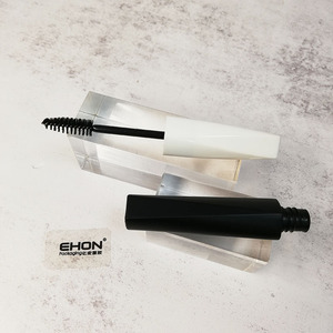 Empty Mascara Tube With Screw Cap Custom Plastic Cosmetic Packaging <b>Bottle</b> Spiral <b>Brush</b> Wand Eyelash Serum Container - Product Image 3