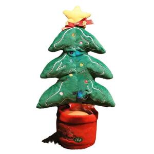 Danse créative se tortiller animaux en peluche chantant des enregistrements Pingouin arbre de Noël Elk pain d'épice homme cadeaux de Noël - Product Image 6