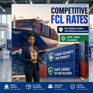 Service de livraison par transitaire LCL FCL DDP, agent maritime, expédition de la Chine vers les États-Unis, service porte-à-porte - Product Image 1