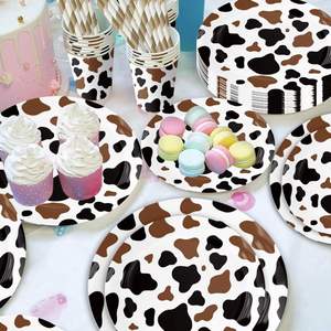 Modern 9-Inch Foil Disposable Paper <b>Plate</b> Pack Hot Selling for Birthday & Holidays Theme Party Decorations - Product Image 2
