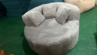 Canapé rond nordique simple, design compressible sous vide, directement de l'usine