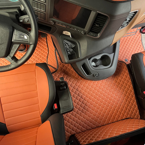 GANE Vente en gros Tapis de sol en cuir 5D pleine couverture pour camion, compatible avec VNL760 670 860 Cascadia Freight <span class=keywords><strong>Renault</strong></span> Actros - Product Image 4