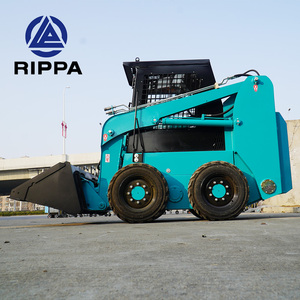 Miễn phí vận chuyển kết thúc trước loader máy xúc nông nghiệp Mini Skid chỉ đạo Bộ nạp backhoe loader - Product Image 4