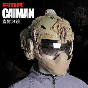 FMA CAIMAN straight arm goggles Lowexon 3mm anti-fog coating anti-impact anti-split-protection goggles TB1361