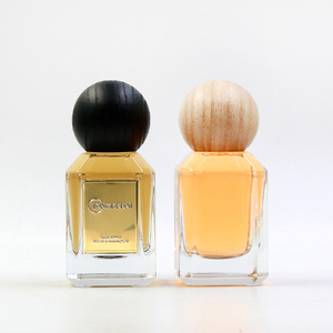 Flacons de parfum vides en verre transparent avec boîte, forme carrée ou rectangulaire, 20ml, 30ml, 50ml, pour femmes d'affaires du Moyen-Orient - Product Image 2