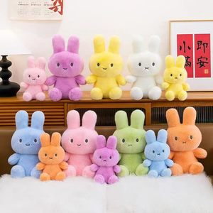 SongshanToys En gros Peluches <span class=keywords><strong>Lapin</strong></span> Colorées, Mignonnes, Brodées, Douces, OEM, Cadeau de Mariage - Product Image 4