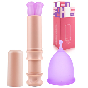 <span class=keywords><strong>Applicateur</strong></span> menstruel de <span class=keywords><strong>coupe</strong></span> en silicone de qualité médicale en gros Intert Tool <span class=keywords><strong>Applicateur</strong></span> de <span class=keywords><strong>coupe</strong></span> <span class=keywords><strong>menstruelle</strong></span> - Product Image 2