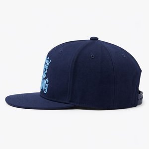 "Premium 5-Panel <b>Flat</b> Brim Baseball Cap Custom 3D Puff Embroidery Logo Outdoor Sport <b>Hat</b> Manufacturer Wholesale" - Product Image 4