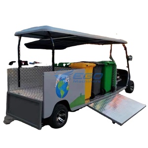 รถบรรทุกขยะไฟฟ้าขนาดเล็ก 4 ล้อ โครงสร้างเหล็ก Q235B ยี่ห้อ EGO - Product Image 1