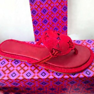 Sandalias Planas de Lujo con Pedrería para Mujer 2026, Parte Superior de Gamuza Transpirable, Chanclas de Playa, Zapatos Casuales de Verano para Exteriores para Damas - Product Image 4