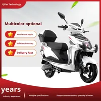 Scooter électrique à grande vitesse avec moteur de 1,5 kW, vitesse maximale de 60 km/h, capacité de charge de 280 kg pour les livraisons longue distance