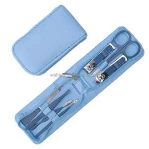 Professionnel manucure pédicure de divers outils de beauté des ongles et Kit d'ongles 12 en 1 manucure Set-bleu - Product Image 2