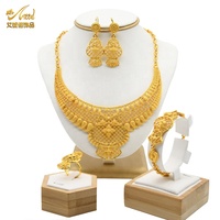 Lady Head Fancy Gold Designs Photos 18K Set Set Chain Bracelet On Sale From Dubai Jewelry Set