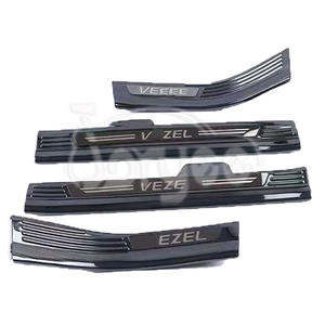 Umbral de puerta placa desgaste de acero inoxidable umbral interior para <span class=keywords><strong>Honda</strong></span> <span class=keywords><strong>HRV</strong></span> Vezel RS 2021 2022 <span class=keywords><strong>2023</strong></span> piezas de accesorios de ajuste de coche - Product Image 2