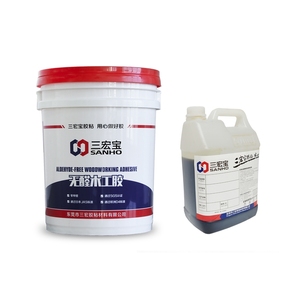 Good Water Resistance D4 Level 2 Components Curing Agent Puzzle Glue For Soft Wood Board Splicing Laminating