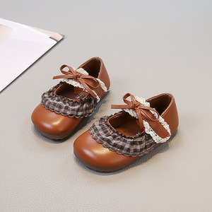 <span class=keywords><strong>Scarpe</strong></span> da Principessa con Fiocco per Bambine, <span class=keywords><strong>Scarpe</strong></span> in PU con Suola Morbida e Pizzo per Neonata, Nuovi Stili Primaverili e Autunnali per <span class=keywords><strong>Scarpe</strong></span> da <span class=keywords><strong>Bambina</strong></span> - Product Image 4