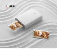 Version globale originale pour Xiaomi Mini Photo Printer Multifuncion AR Video Printing Portable White