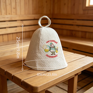 Casque de bain de vapeur haut de gamme européen et américain, modèle Beer <span class=keywords><strong>Uncle</strong></span>, livraison en gros directe usine - Product Image 1