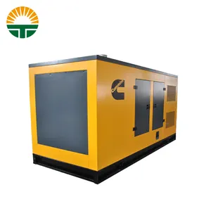 Generator diesel senyap 80kw kualitas tinggi set 100kva generator diesel kedap suara untuk dijual
