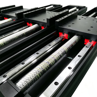 Module linéaire à vis à billes semi-fermé HTH17, actionneur linéaire haute précision, table coulissante pour automatisation CNC
