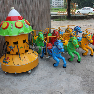 Giostra a <span class=keywords><strong>Cavallo</strong></span> in Plastica per Esterni <span class=keywords><strong>con</strong></span> Velocità Regolabile, Capacità 8 Giocatori, per Centri Commerciali e Parchi Divertimento - Product Image 5